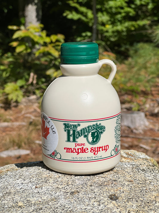 Pure NH Maple Syrup in Plastic Jug