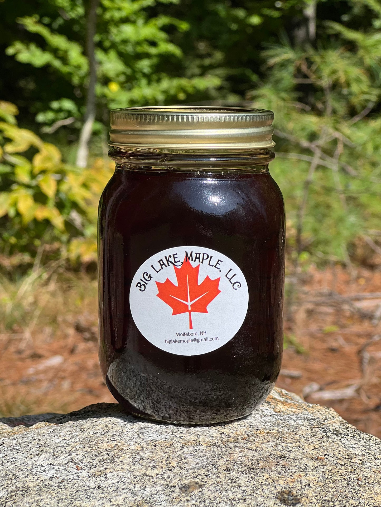 Pure NH Maple Syrup in Pint Jar (16 oz)