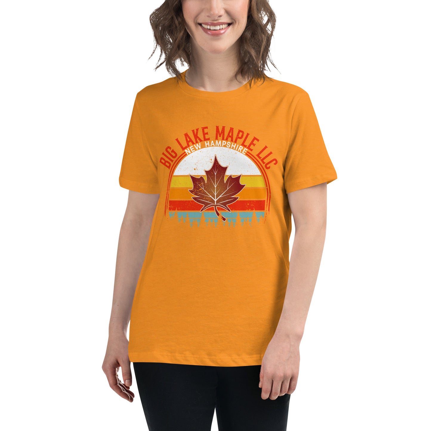 Women's Relaxed T-Shirt- Rising Sun