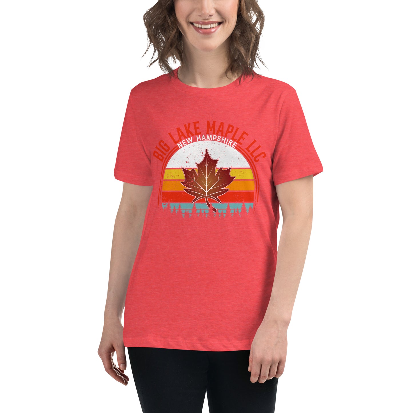 Women's Relaxed T-Shirt- Rising Sun